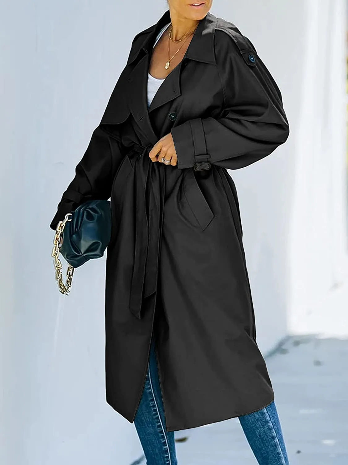 Aria™ Winddichte Trenchcoat