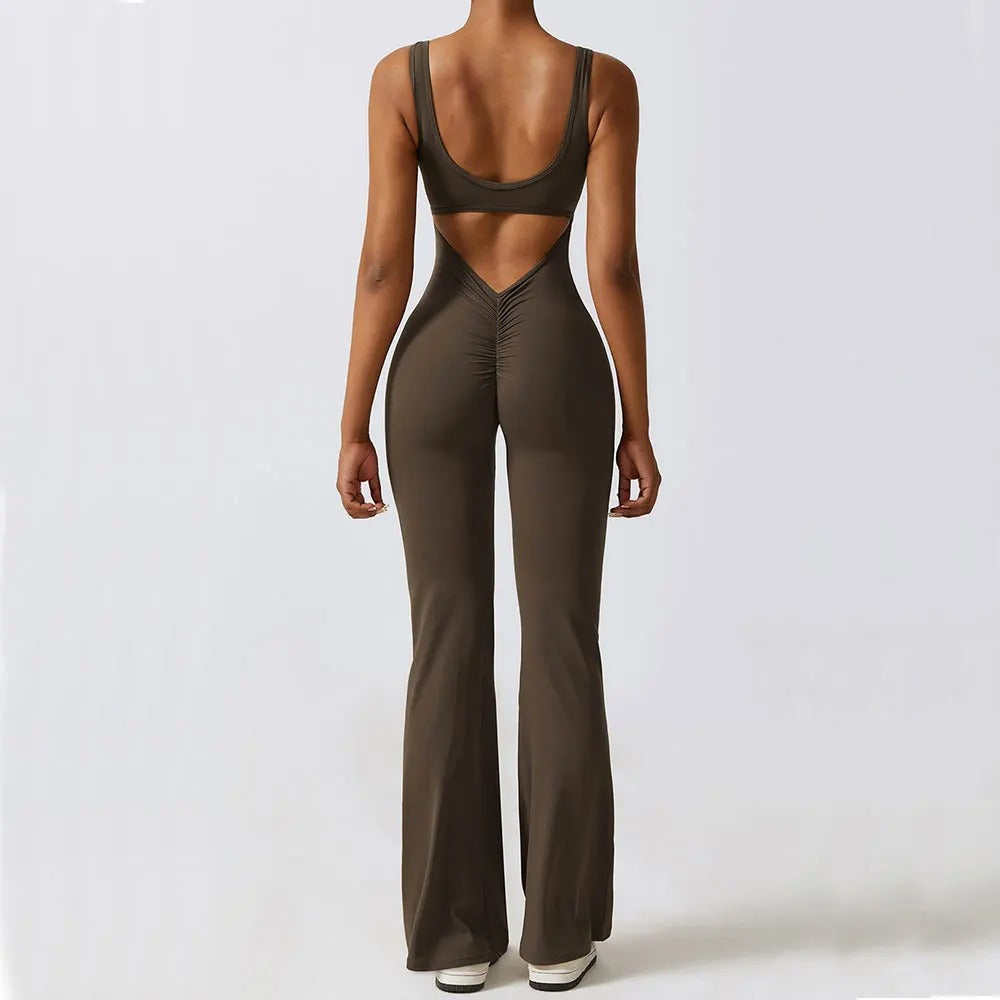 Nora™ Scrunch Flare Jumpsuit