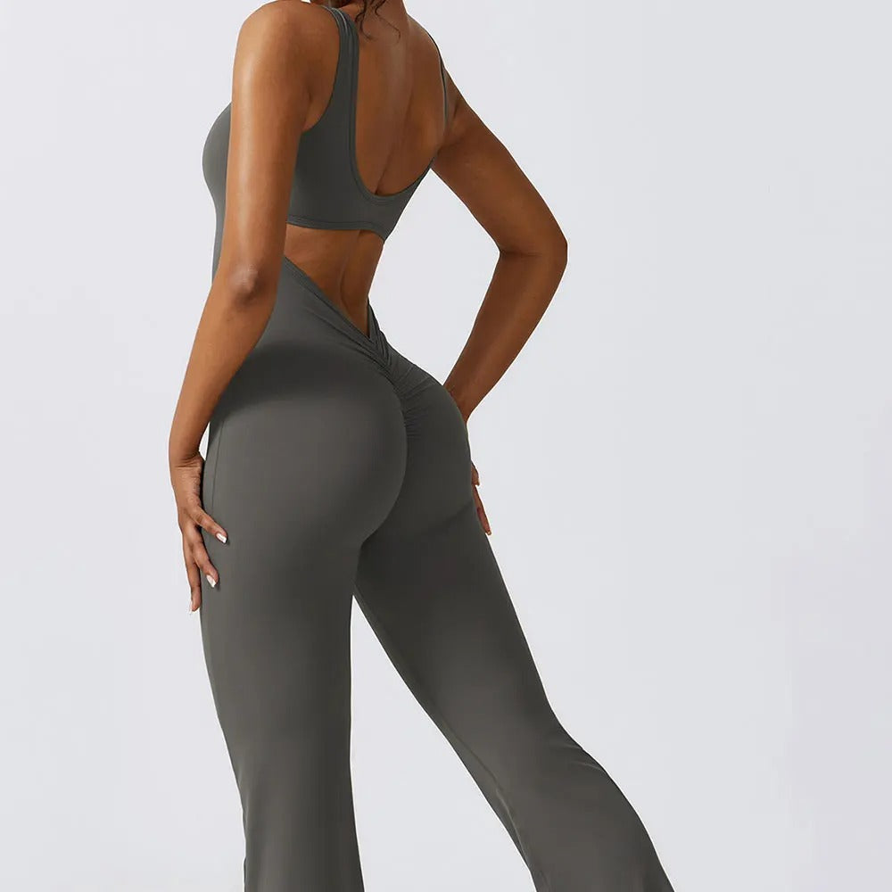 Nora™ Scrunch Flare Jumpsuit